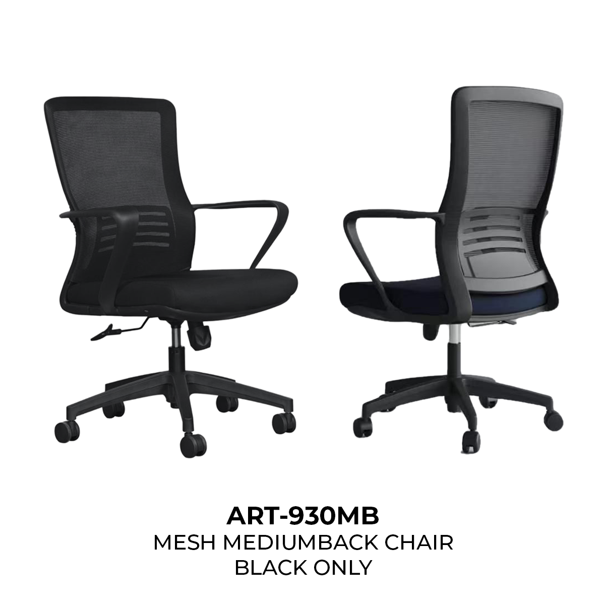 ART-930MB - MESH MEDIUMBACK CHAIR