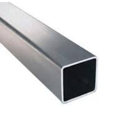 HOLLOW BAR 1 1/2" X 3/4" X 1.25MM X 6M RHS mild steel square hollow