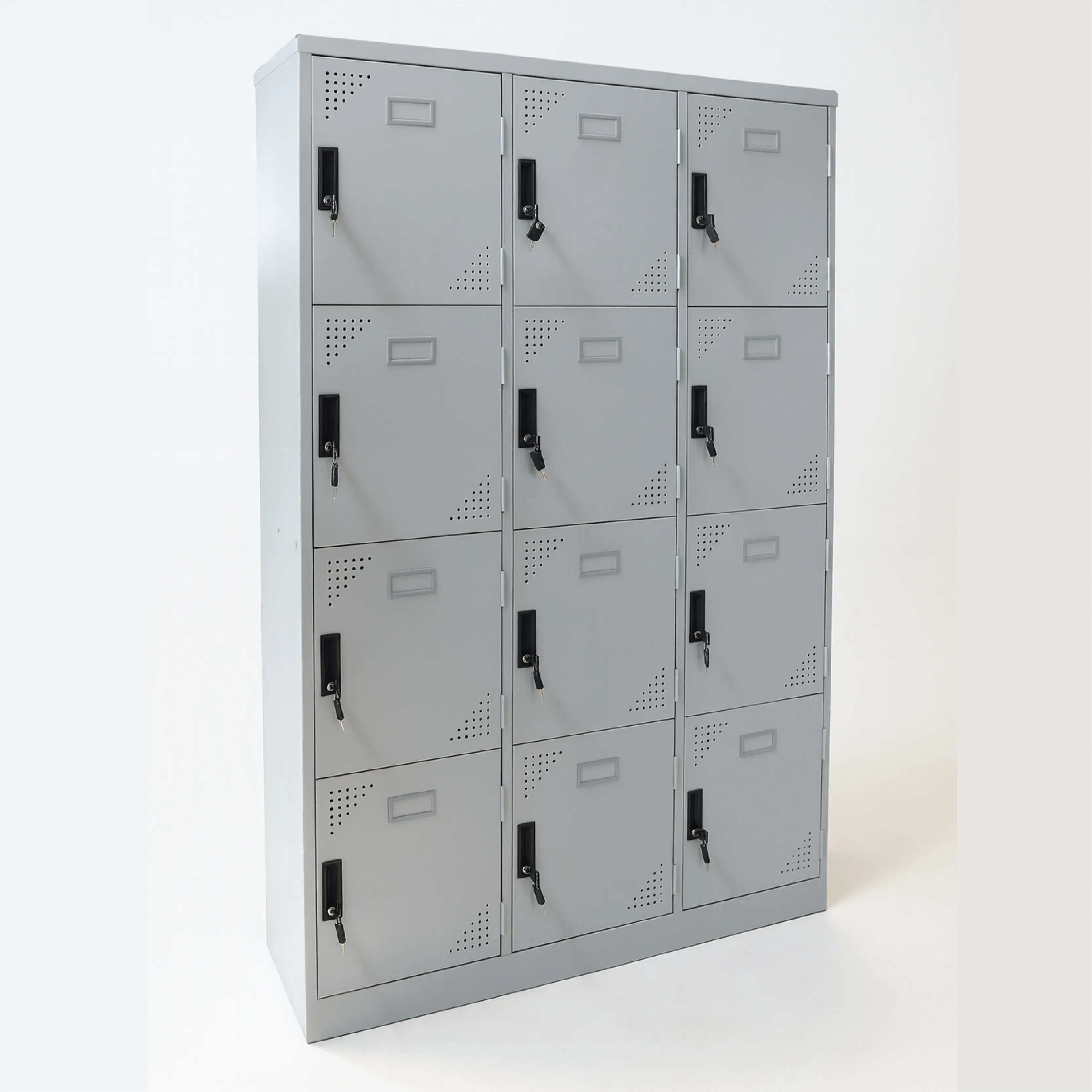QP 12 COMPARTMENTS STEEL LOCKER 915W X 381D X 1828H (MM)