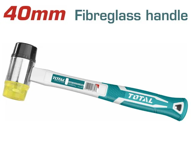 TOTAL - Rubber And Plastic Hammer 40mm - (T-THT77406) / Hammer