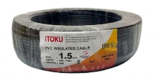 SE SETIA ELECTRIC ITOKU 1.5MM SINGLE CABLE SIRIM BLACK
