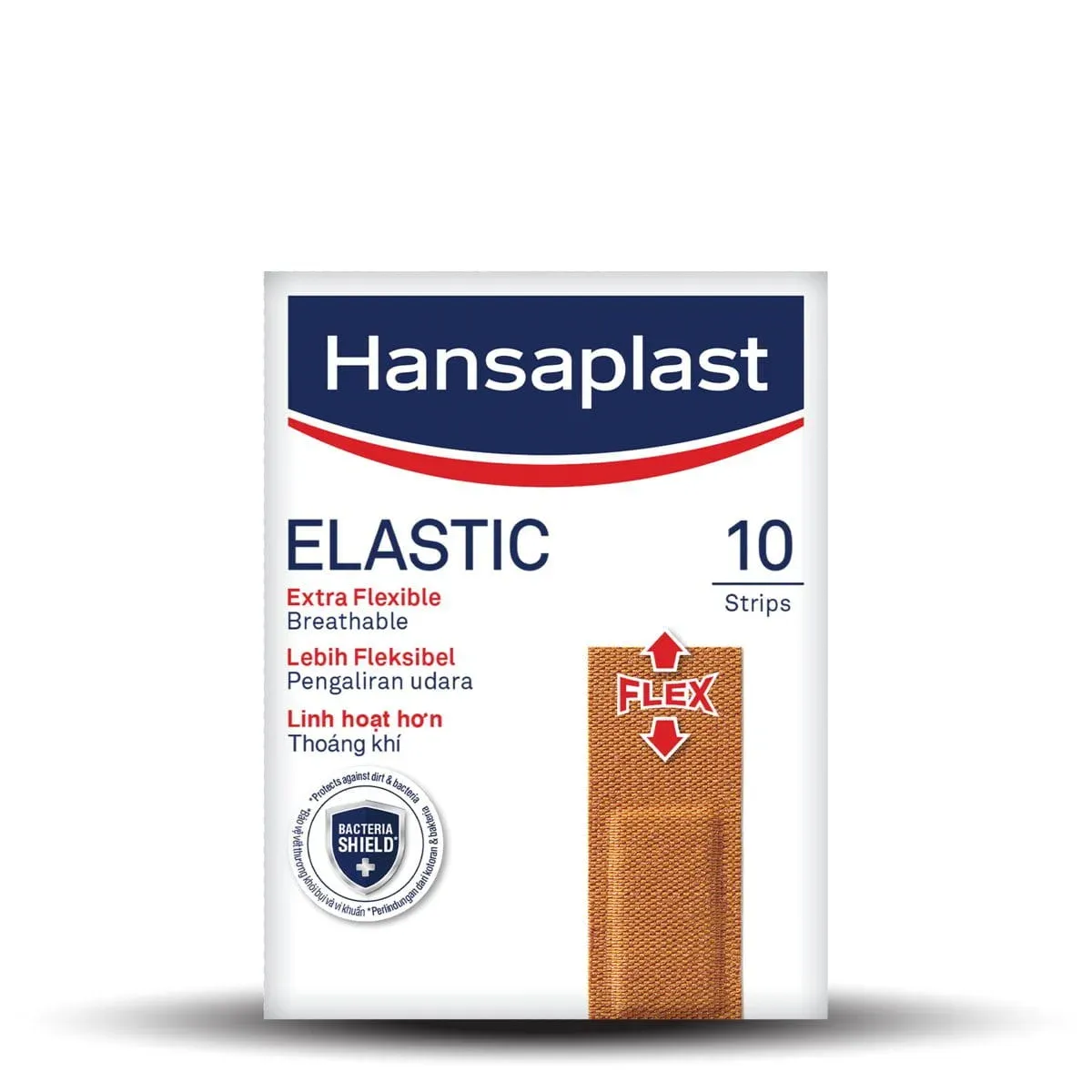 QP HANSAPLAST PLASTER STRIPS ELASTIC 10'S
