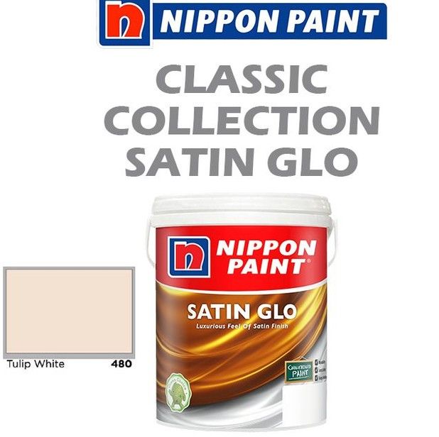 Nippon Satin Glo - Tulip White 480