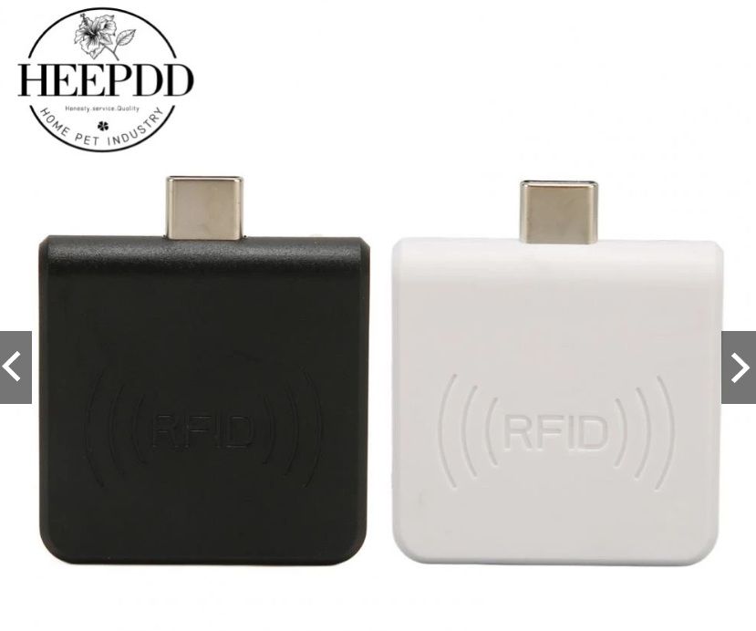 RFID ID Mobile Phone Card Reader High Transmission Efficiency Stable Performance Plug and Play for Cell