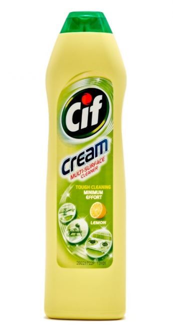 QP Cif Cream Multi Surface Cleaner Lemon 500g