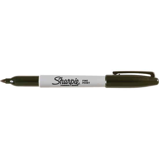 Sharpie Permanent Marker Pen Fine Point Black