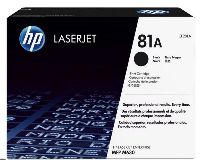 Laserjet Printer toner cartridge black (model laser jet enterprise M604