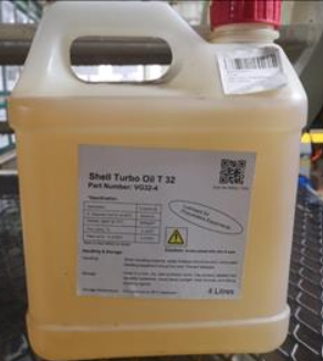 TURBO OIL T 32 VG32-4 SHELL (4 LITER)