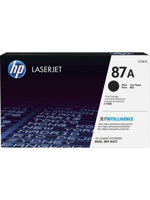 HP LaserJet Toner Cartridge 87A Black CF287A