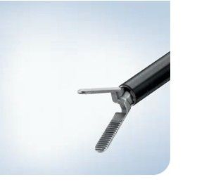 OLYMPUS Jaws insert "HiCura", 5 x 250 mm, grasping forceps, flat, fo r thoracic surgery, monopolar