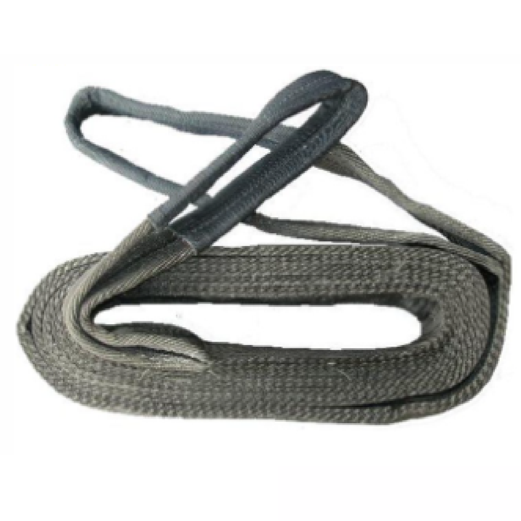 Warrior Double Ply Polyester Flat Webbing Sling 4TON x 6M (L) with Reinforced Lifting Eyes (Grey Marking)