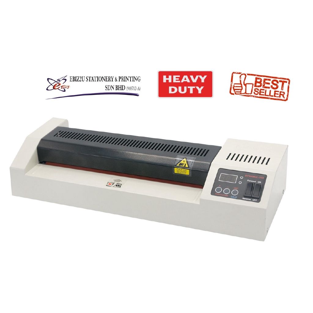 QP DYNAMIC 330LED HEAVY DUTY A3 SIZE LAMINATING MACHINE