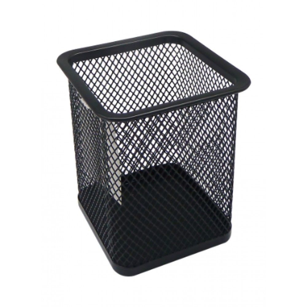 SQUARE METAL PEN HOLDER