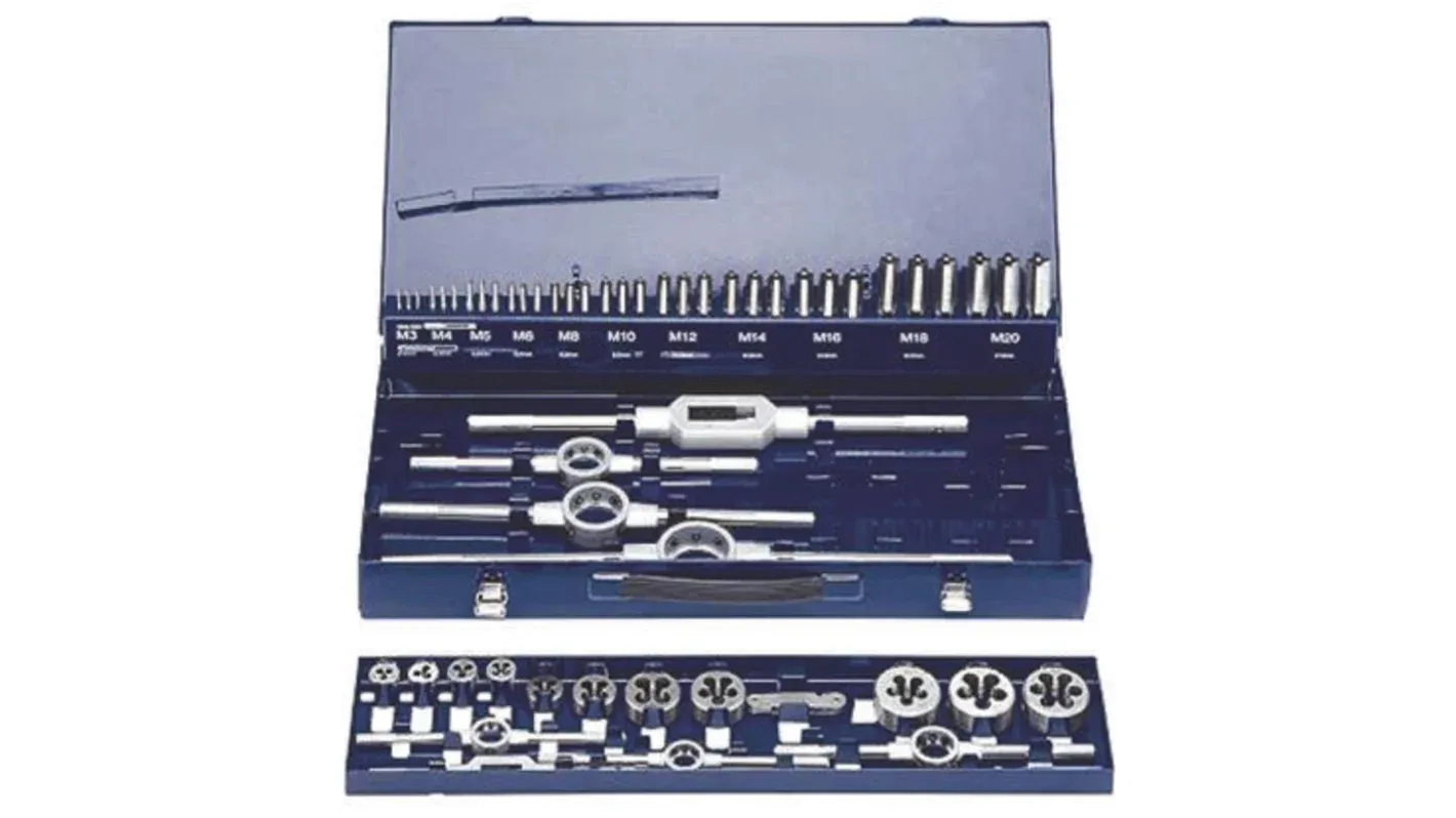 Others *EVENTUS 52-Piece HSS Thread Tap & Die Set, M3 - M20 Taps, M3 - M20 Dies
