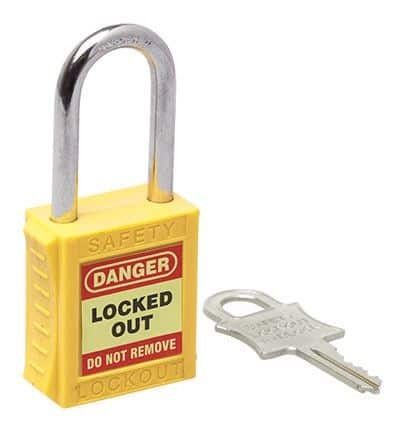Others *Electrical padlocks 42mm (Yellow)