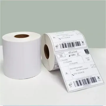 QP THERMAL STICKER A6 PAPER ROLL AIRWAY THERMAL LABEL 100MM X 150MM