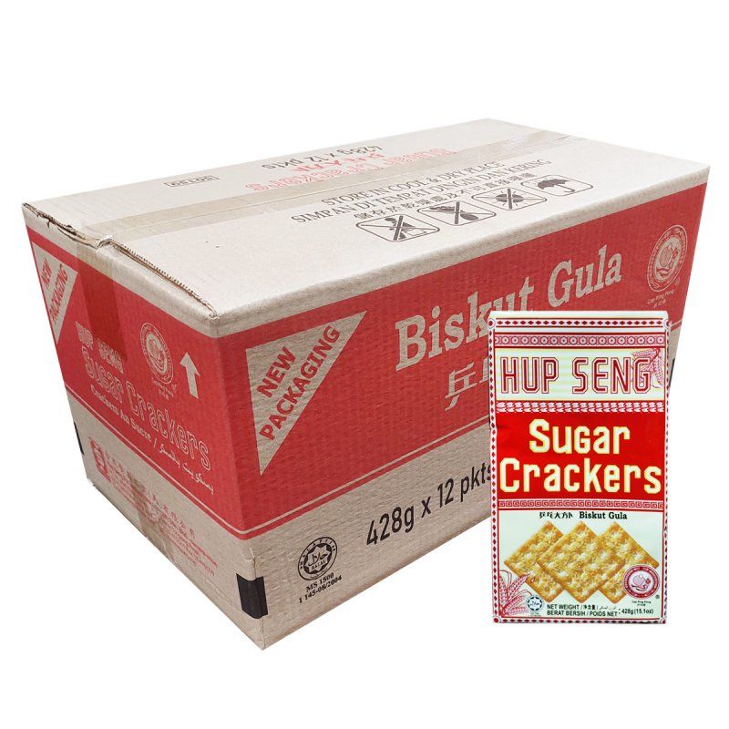 HUP SENG BISKUT GULA 12*428G [CARTON]
